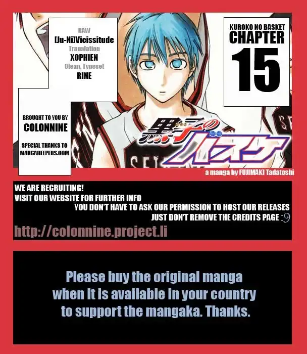 Kuroko no Basket Chapter 15 24